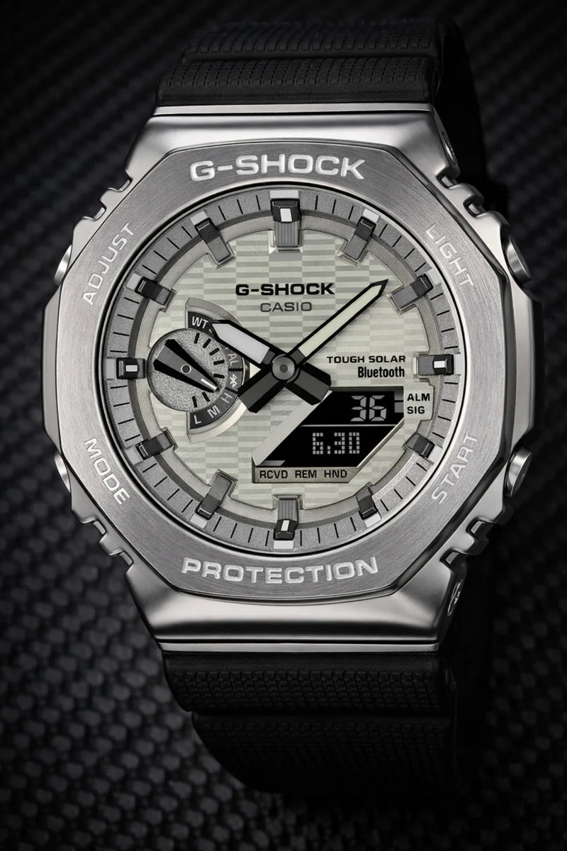 Casio G-Shock Tough Solar Bluetooth Analog-Digital Watch with Stainless Steel Case